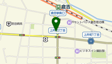 日本交通 タクシー乗り場の地図画像