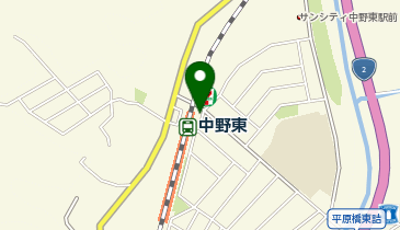 中野東駅 タクシー乗り場の地図画像
