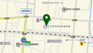 みやま  タクシー乗り場の地図画像