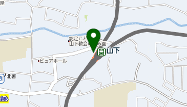 山下駅 タクシー乗り場の地図画像