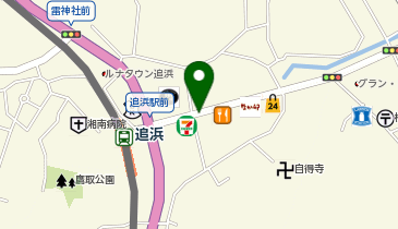 追浜駅 タクシー乗り場の地図画像