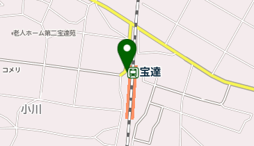 宝達駅 タクシー乗り場の地図画像