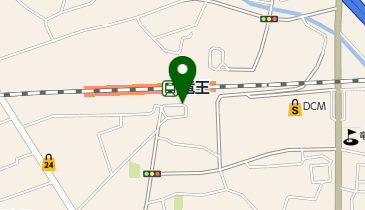 竜王駅 タクシー乗り場の地図画像