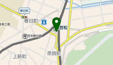 笠松駅 タクシー乗り場の地図画像