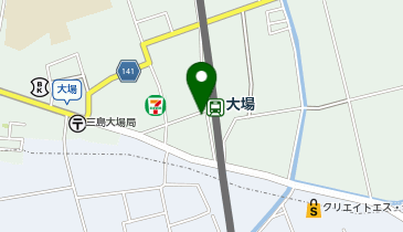 大場駅 タクシー乗り場の地図画像