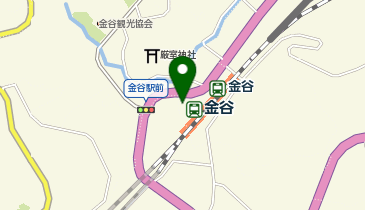 金谷駅 タクシー乗り場の地図画像
