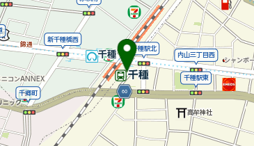 千種駅 タクシー乗り場の地図画像