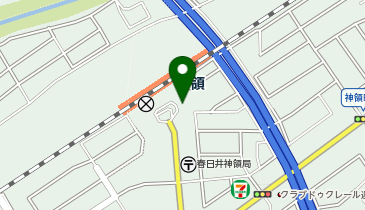 神領駅 タクシー乗り場の地図画像