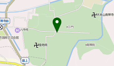 南禅寺 タクシー乗り場の地図画像