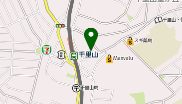 千里山駅前 タクシー乗降場の地図画像