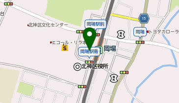 岡場駅 タクシー乗り場の地図画像