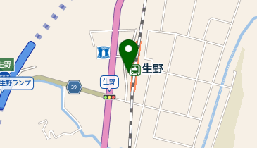 生野駅 タクシー乗り場の地図画像