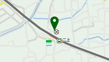 二上駅 タクシー乗り場の地図画像