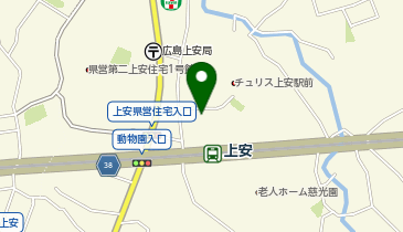 上安駅 タクシー乗り場の地図画像
