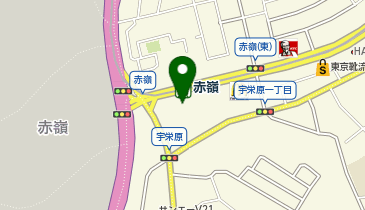 赤嶺駅 タクシー乗り場の地図画像