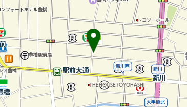 サーラ広小路ビル前タクシー乗り場の地図画像