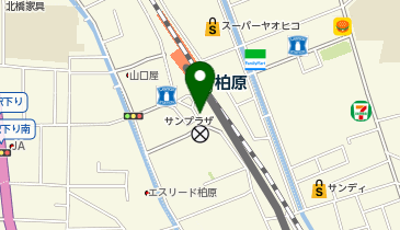 近鉄タクシー株式会社 柏原駅前乗り場の地図画像