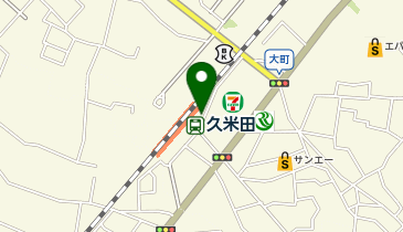 岸和田交通株式会社 久米田駅前乗り場の地図画像