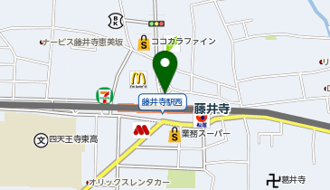 近鉄タクシー株式会社 藤井寺駅前乗り場の地図画像