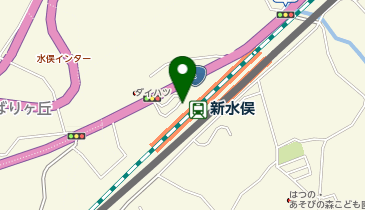 新水俣駅前タクシー乗り場の地図画像