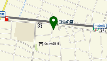 白浜の宮駅前タクシー乗り場の地図画像