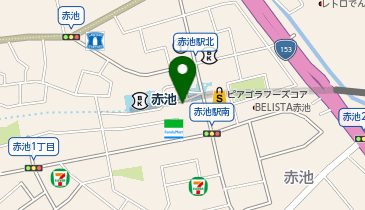 赤池(愛知県)駅3 タクシー乗り場の地図画像