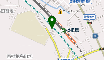 枇杷島駅西口 タクシー乗り場の地図画像