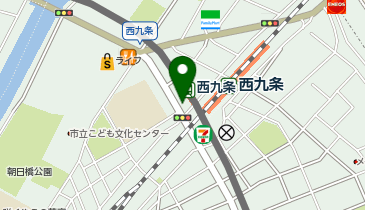 西九条駅 タクシー乗り場の地図画像