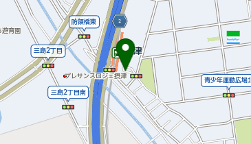 摂津駅 タクシー乗り場の地図画像