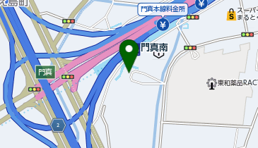 門真南駅 タクシー乗り場の地図画像