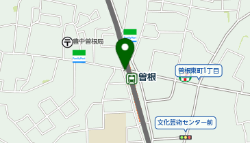 曽根(大阪府)駅 タクシー乗り場の地図画像