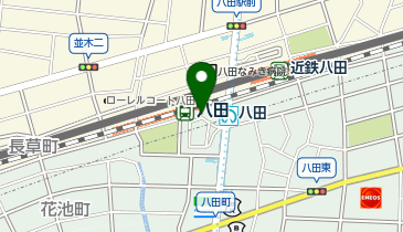 八田(関西本線)駅南口 タクシー乗り場の地図画像