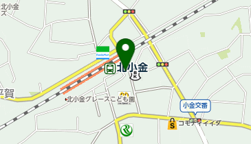 北小金駅南口 タクシー乗り場の地図画像