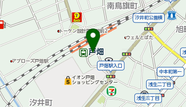 戸畑駅 タクシー乗り場の地図画像