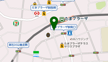 たまプラーザ駅南口 タクシー乗り場の地図画像