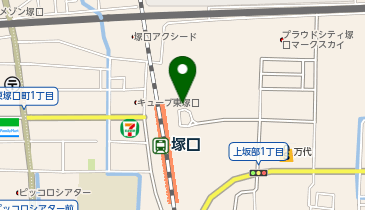 塚口(福知山線)駅 タクシー乗り場の地図画像