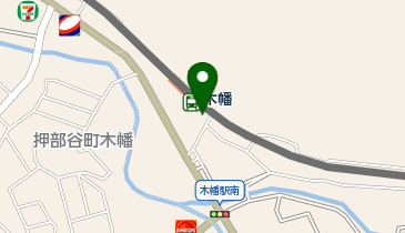 木幡(兵庫県)駅 タクシー乗り場の地図画像