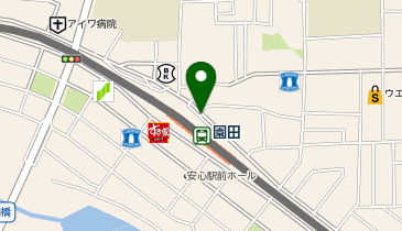 園田駅北出口 タクシー乗り場の地図画像