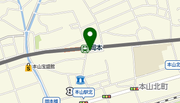 岡本(兵庫県)駅 タクシー乗り場の地図画像