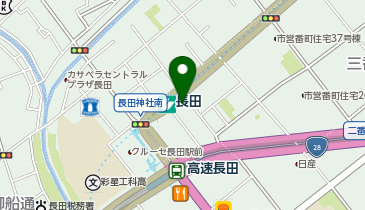 長田(神戸市営)駅東出口2 タクシー乗り場の地図画像