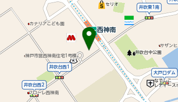 西神南駅 タクシー乗り場の地図画像
