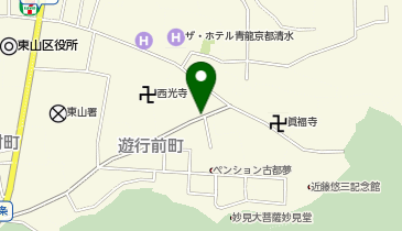 清水タクシー乗り場の地図画像