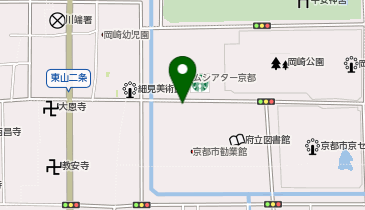 みやこめっせ前タクシー乗り場の地図画像