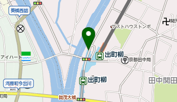 上柳町タクシー乗り場の地図画像