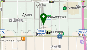 第二日赤前タクシー乗り場の地図画像