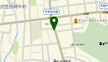 千本北大路タクシー乗り場の地図画像