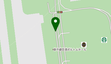 新千歳空港国際線ターミナルビルタクシー乗降場の地図画像