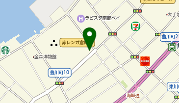 豊川町タクシー乗り場の地図画像