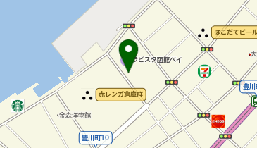 ラビスタ函館ベイ前タクシー乗り場の地図画像