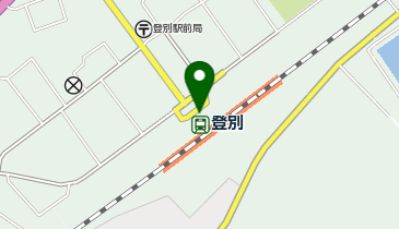 登別駅前タクシー乗り場の地図画像